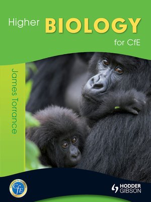 cover image of Higher Biology for CfE